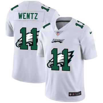 Carson Wentz Philadelphia Eagles white jersey