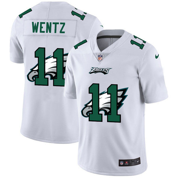 Carson Wentz Philadelphia Eagles white jersey