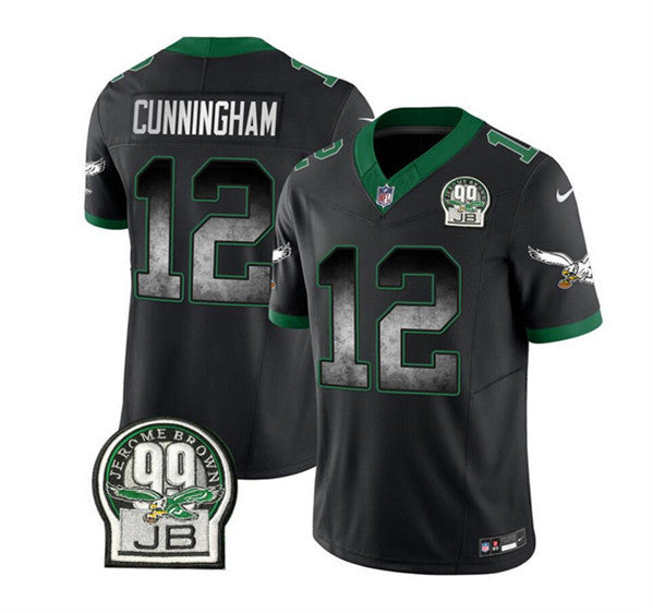 Randall Cunningham Philadelphia Eagles black Vapor jersey