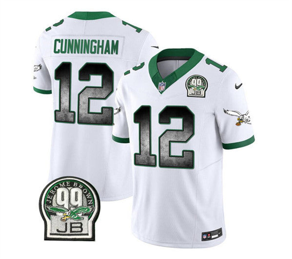 Randall Cunningham Philadelphia Eagles white Vapor jersey