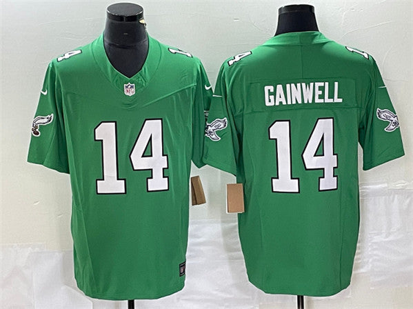 Kenneth Gainwell Philadelphia Eagles green Untouchable jersey