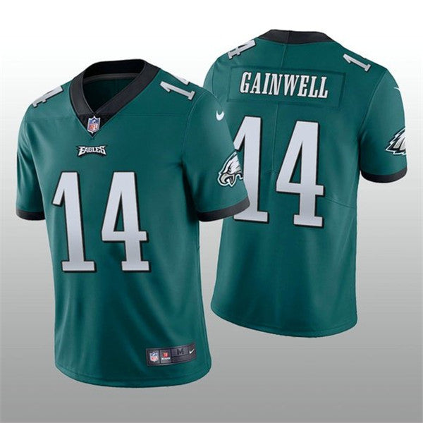 Kenneth Gainwell Philadelphia Eagles green Vapor jersey