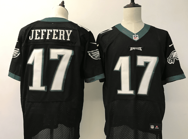Alshon Jeffery Philadelphia Eagles black Elite jersey