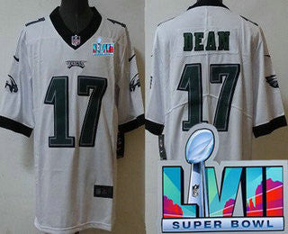 Nakobe Dean Philadelphia Eagles white Vapor jersey