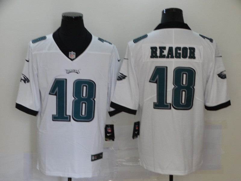 Jalen Reagor Philadelphia Eagles white Vapor jersey