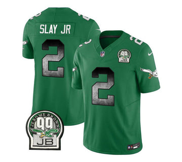 Darius Slay Jr Philadelphia Eagles green Vapor jersey