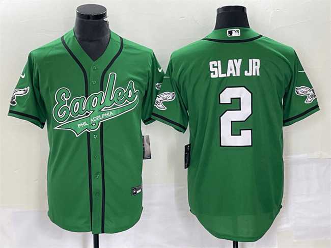 Darius Slay Jr Philadelphia Eagles green jersey