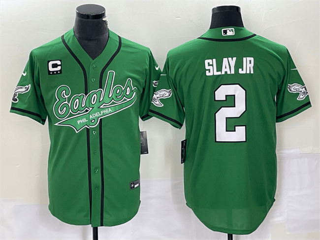 Darius Slay Jr Philadelphia Eagles green jersey