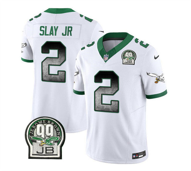 Darius Slay Jr Philadelphia Eagles white Vapor jersey