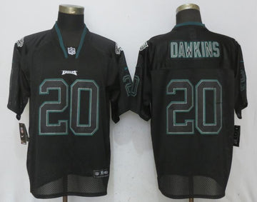 Brian Dawkins Philadelphia Eagles black Elite jersey