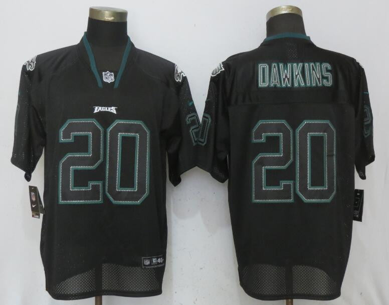 Brian Dawkins Philadelphia Eagles black Elite jersey