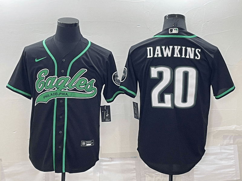Brian Dawkins Philadelphia Eagles black jersey