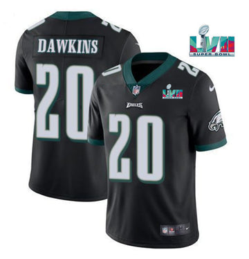Brian Dawkins Philadelphia Eagles black Vapor jersey