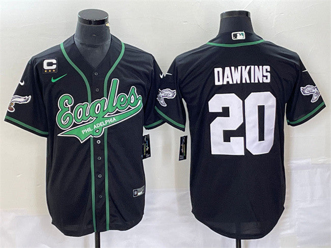 Brian Dawkins Philadelphia Eagles black jersey