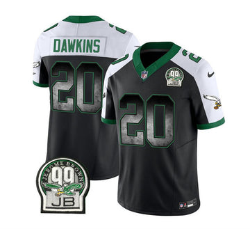 Brian Dawkins Philadelphia Eagles black Vapor jersey