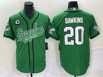 Brian Dawkins Philadelphia Eagles green jersey