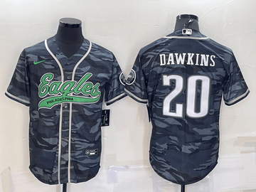 Brian Dawkins Philadelphia Eagles grey Camo jersey