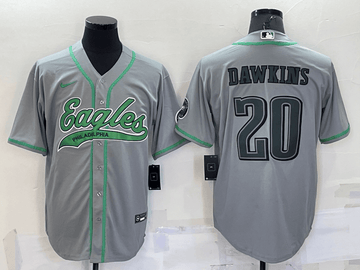 Brian Dawkins Philadelphia Eagles grey jersey
