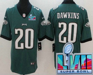 Brian Dawkins Philadelphia Eagles green Vapor jersey