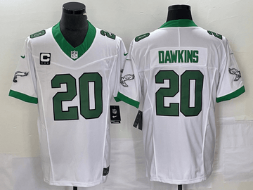 Brian Dawkins Philadelphia Eagles white Vapor jersey