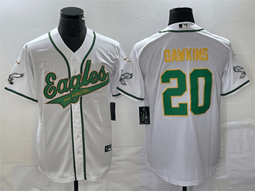 Brian Dawkins Philadelphia Eagles white jersey