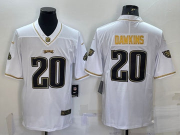 Brian Dawkins Philadelphia Eagles white Limited jersey