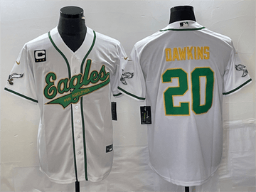 Brian Dawkins Philadelphia Eagles white jersey