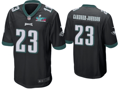 C.J. Gardner-Johnson Philadelphia Eagles black Vapor jersey