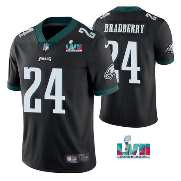 James Bradberry Philadelphia Eagles black Vapor jersey