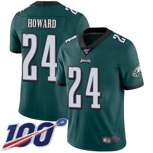 Jordan Howard Philadelphia Eagles green Vapor jersey