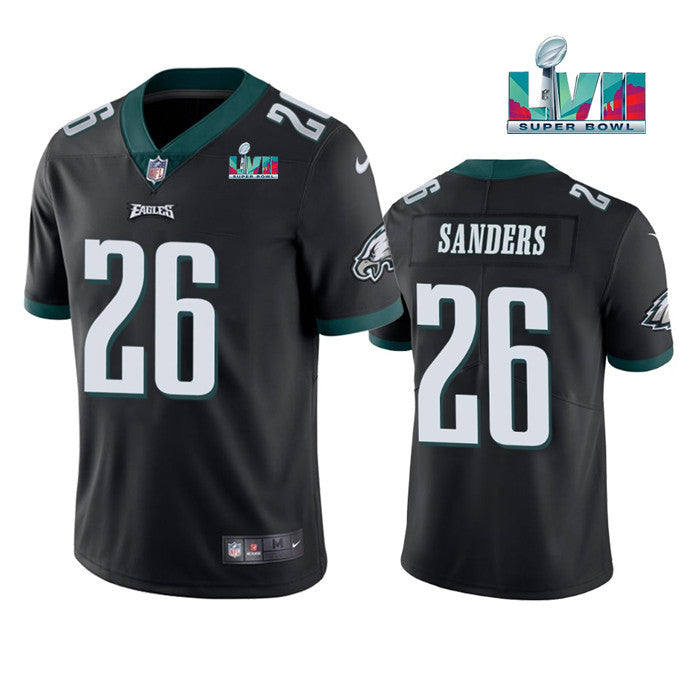 Miles Sanders Philadelphia Eagles black Vapor jersey
