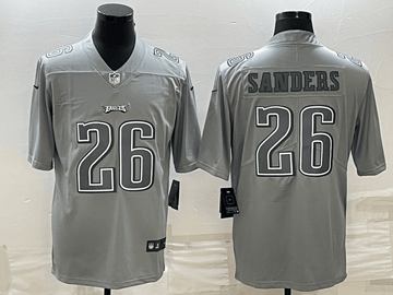 Miles Sanders Philadelphia Eagles gray Fashion jersey