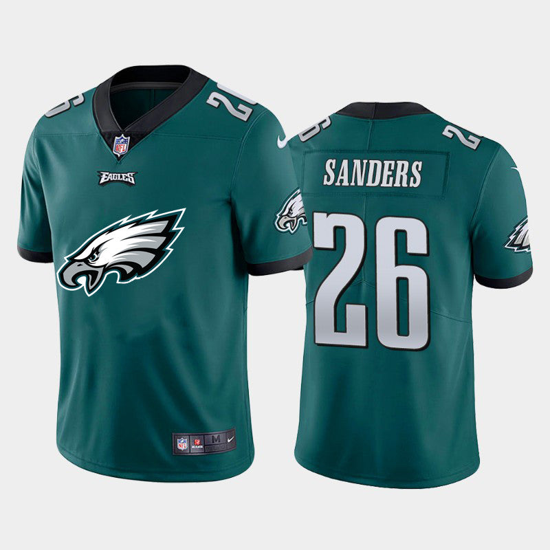 Miles Sanders Philadelphia Eagles green Limited jersey