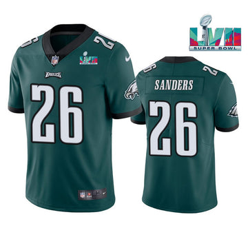 Miles Sanders Philadelphia Eagles green Vapor jersey