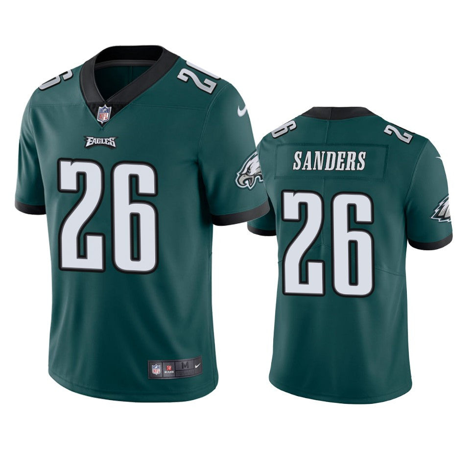 Miles Sanders Philadelphia Eagles green Vapor jersey