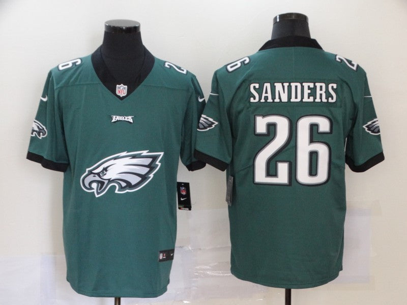 Miles Sanders Philadelphia Eagles green Vapor jersey
