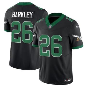 Saquon Barkley Philadelphia Eagles black Untouchable jersey