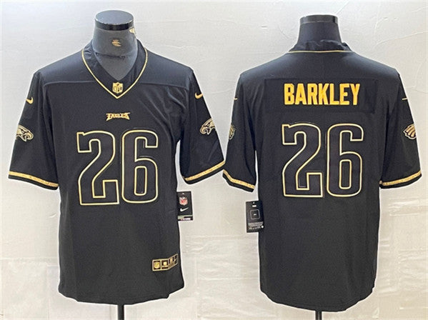 Saquon Barkley Philadelphia Eagles black Limited jersey