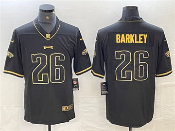 Saquon Barkley Philadelphia Eagles black Limited jersey