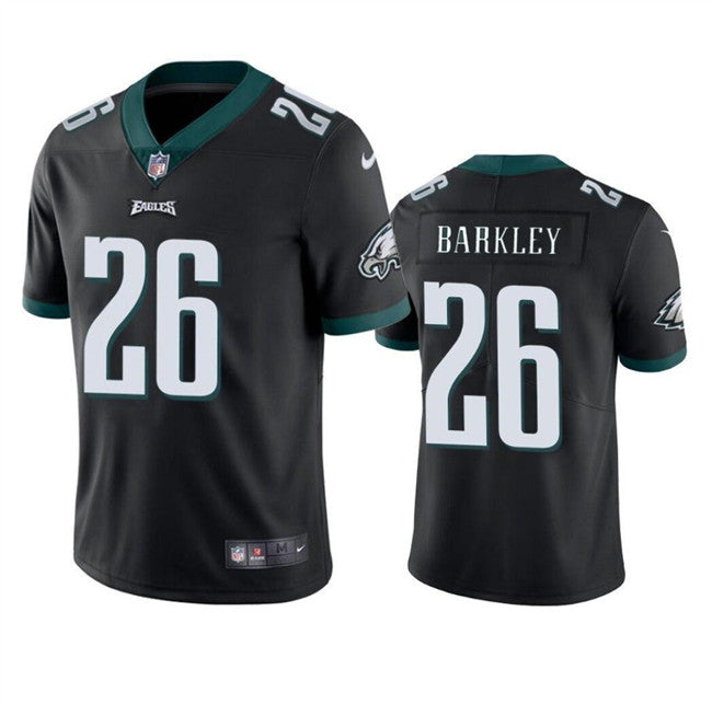 Saquon Barkley Philadelphia Eagles black Vapor jersey