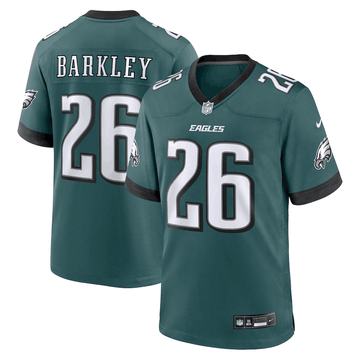 Saquon Barkley Philadelphia Eagles green Game jersey
