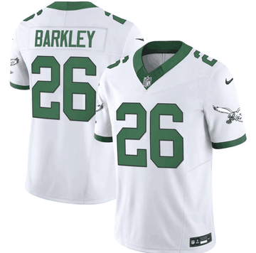 Saquon Barkley Philadelphia Eagles white Untouchable jersey