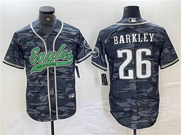 Saquon Barkley Philadelphia Eagles white jersey
