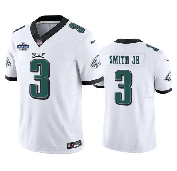 Nolan Smith Jr Philadelphia Eagles white Vapor jersey