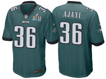 Jay Ajayi Philadelphia Eagles green Game jersey