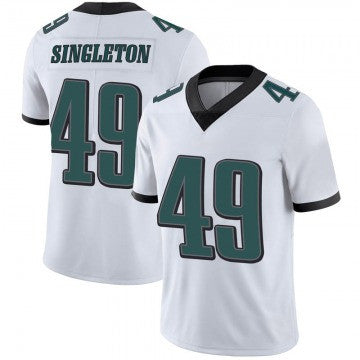 Alex Singleton Philadelphia Eagles white Vapor jersey