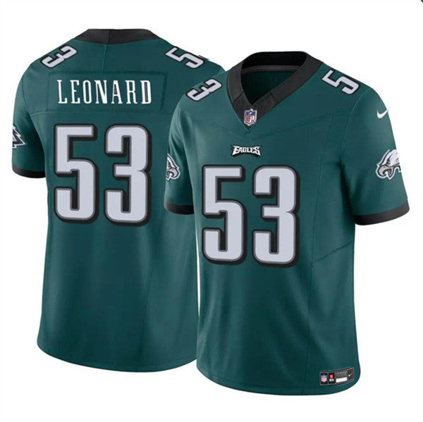 Shaquille Leonard Philadelphia Eagles green Untouchable jersey
