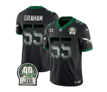 Brandon Graham Philadelphia Eagles black Vapor jersey