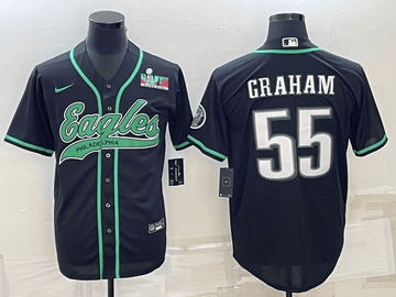 Brandon Graham Philadelphia Eagles black jersey