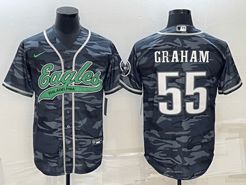 Brandon Graham Philadelphia Eagles gray Camo jersey